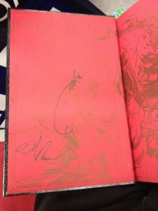 DD hardcover autographs