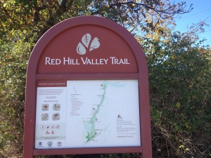 Red Hill Trail Sign