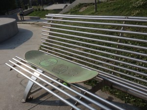 Skateboard Bench Mod