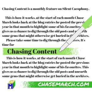 Chasing Content (3)