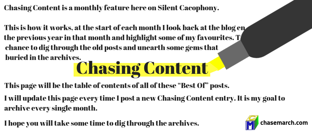 Chasing Content - September
