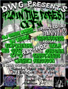 420 in the Forest City Poster